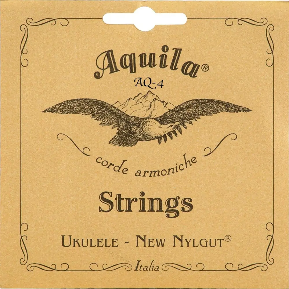 Aquila AQ 4 Encordadura para Ukulele Soprano Italianas