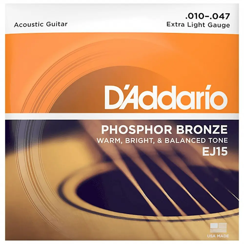 D'Addario EJ15 Encordadura para Guitarra Electroacústica