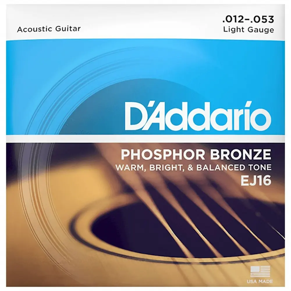 D'Addario EJ16 Encordadura para Guitarra Electroacústica