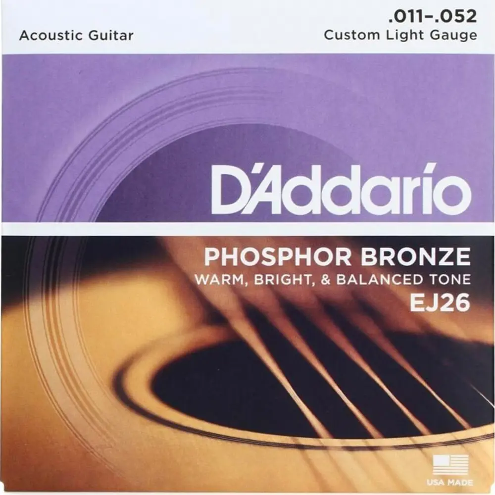 D'Addario EJ26 Encordadura para Guitarra Electroacústica