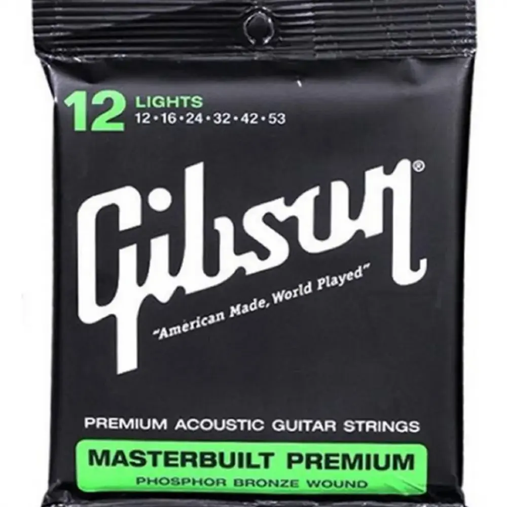 Gibson GMPP12 Encordadura para Guitarra Electroacústica 12 - 53