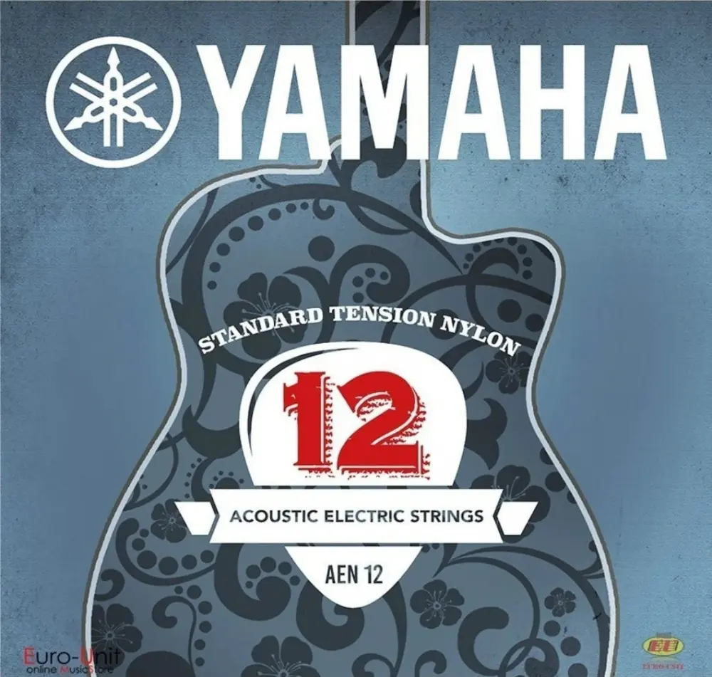 Yamaha AEN12 Encordadura para Guitarra Electroacústica AEP-12SET