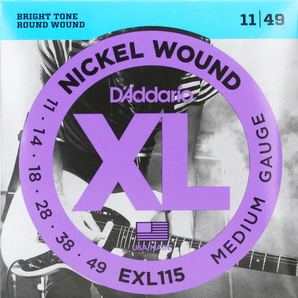 D'Addario EXL115 Encordadura para Guitarra Eléctrica