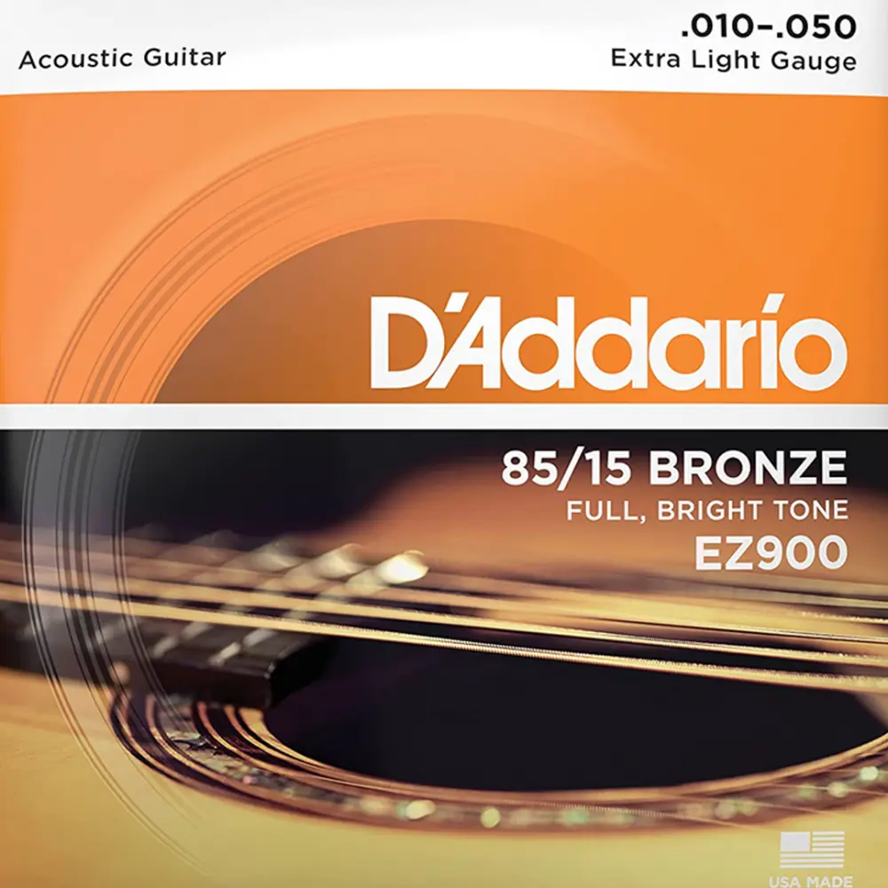 D'Addario EZ900 Encordadura para Guitarra Electroacústica