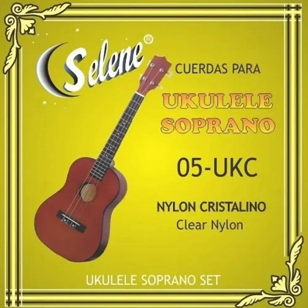 Selene 05 UKC Encordadura para Ukulele Soprano Nylon Cristalino