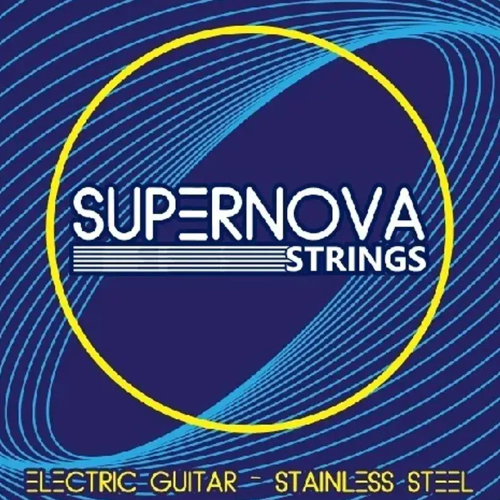 Supernova SNTE Encordadura para Guitarra Eléctrica Acero Inoxidable .09 - .042