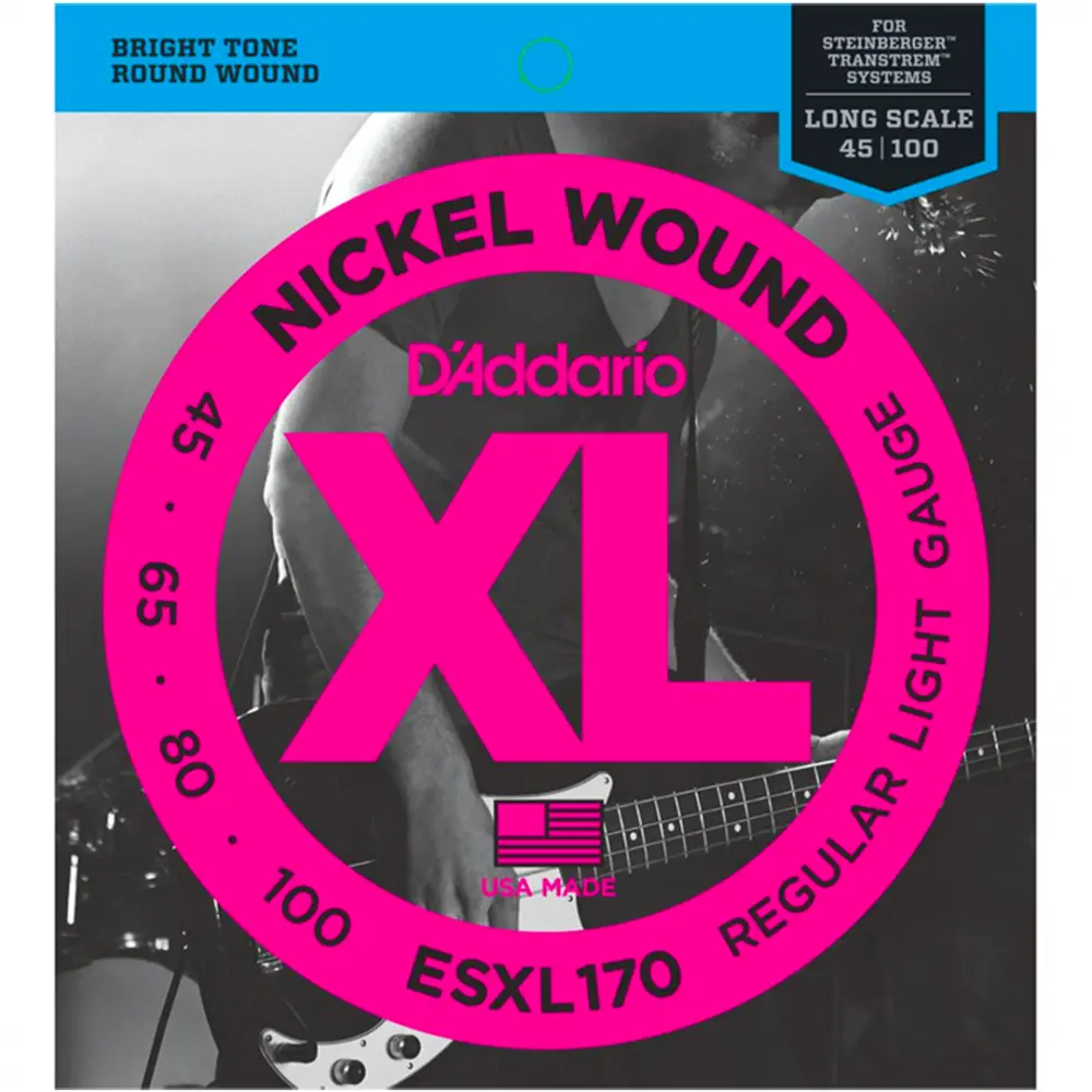 D'Addario ESXL170 Encordadura Para Bajo Eléctrico