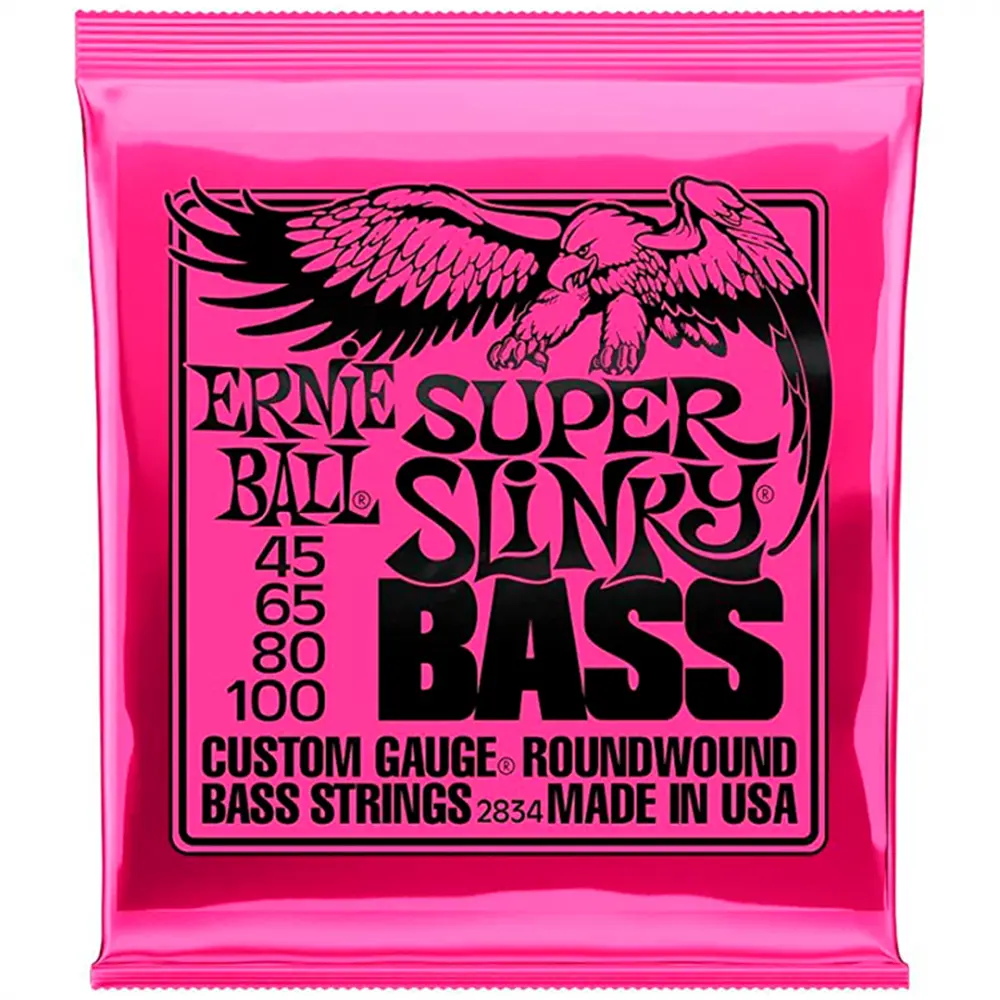 Ernie Ball 2834 Encordadura Para Bajo Eléctrico 4 Cuerdas