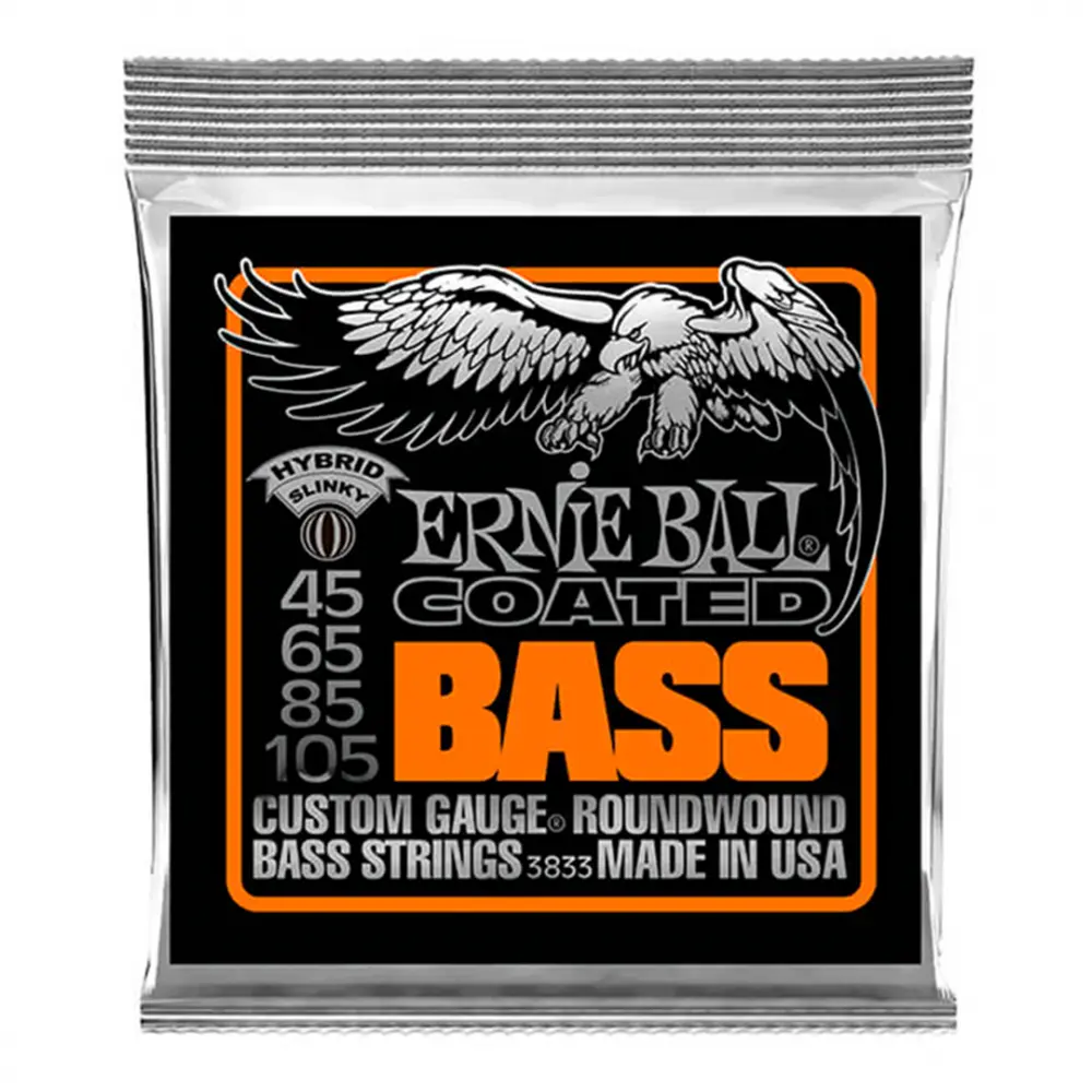 Ernie Ball 3833 Encordadura Para Bajo Eléctrico 4 Cuerdas