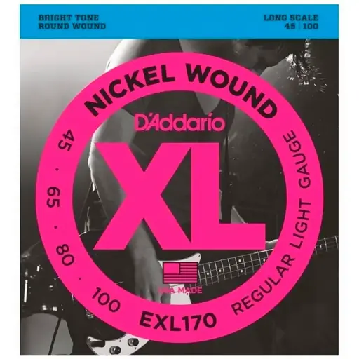 D'Addario EXP170 Encordadura Para Bajo Eléctrico