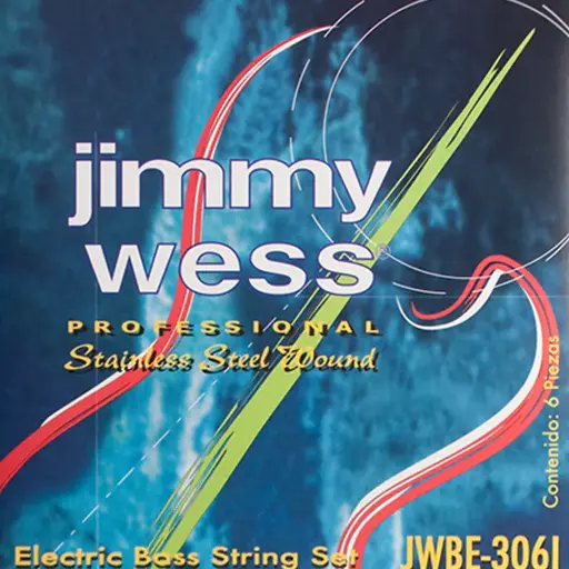 Jimmy Wess JWBE306I Encordadura Para Bajo Eléctrico 6 Cuerdas