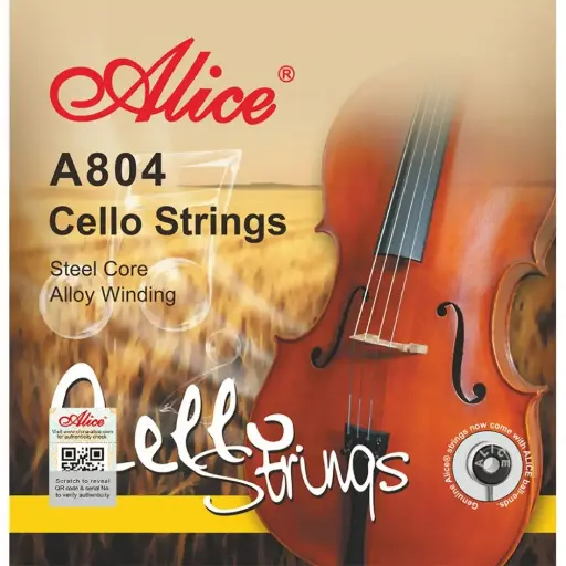 Alice A804 Encordadura para Violoncello