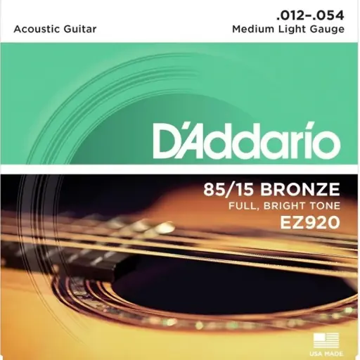 D'Addario EZ920 Encordadura para Guitarra Electroacústica