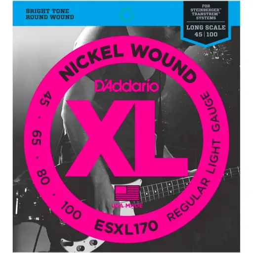 D'Addario ESXL170 Encordadura Para Bajo Eléctrico