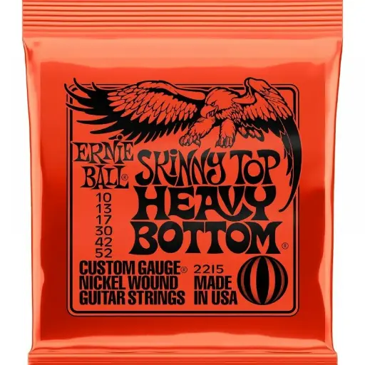 Ernie Ball 2215 Encordadura Slinky Heavy Bottom para Guitarra Eléctrica 