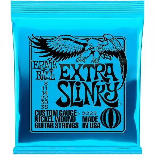 Ernie Ball 2225 Encordadura Super Slinky para Guitarra Eléctrica