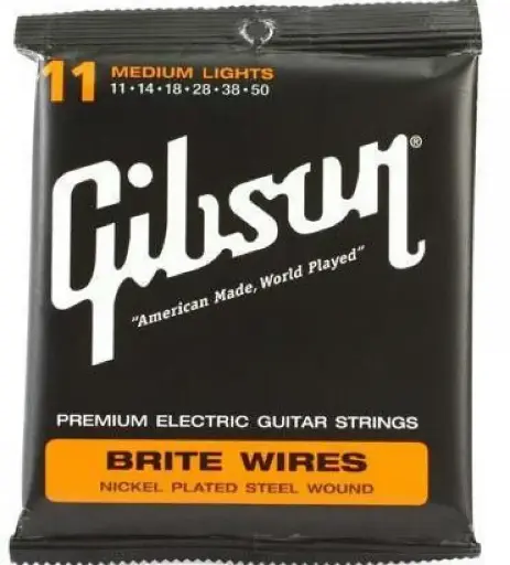 Gibson GWB11 Encordadura para Guitarra Eléctrica 11 - 50